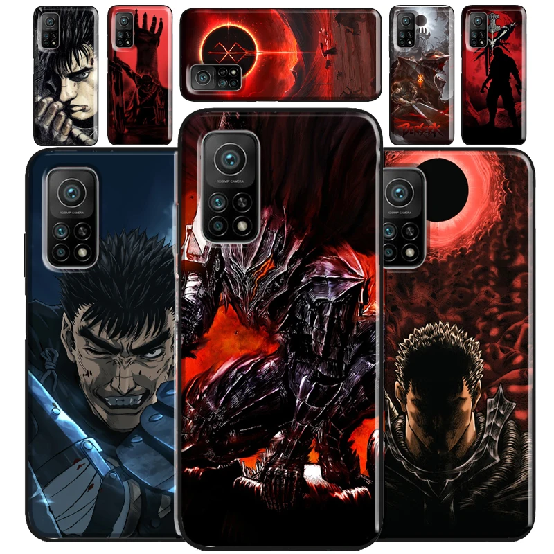 Крутой чехол Berserk для телефона с рисунком аниме Xiaomi Mi 11T 12 Pro 10T 11 Lite POCO M3 M4 F3 F1 F2 X3 GT X4