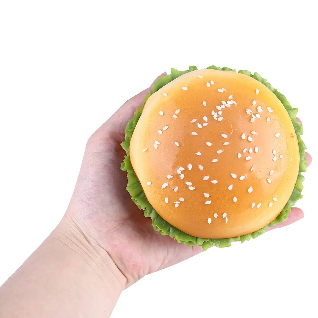 Simulation Burger Slow Rising Collection Stress Reliever Toys Vent decompression toy baby educational toy Pressure relief toy #B