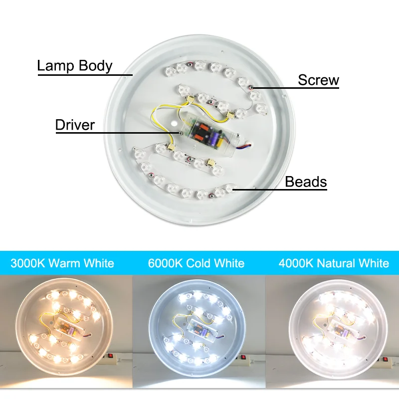  Modern Ceiling Lamp 48W 36W 24W AC220V 240V led Ceiling Lighting Fixture Bedroom led lamp living ro - 4000056081404