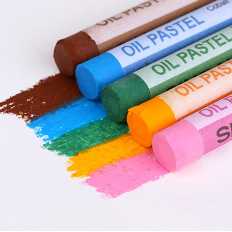 SIMBALION Professional Oil Pastels 12/24/36 Colors Soft Pastel/Crayon Painting Wax Pen Graffiti Art Students Stationery Supplies