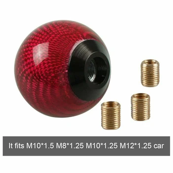 

Parts Boot Cover Shift Knob Combo For Honda Accord Civic Acura Shifter Carbon Fiber Accessories New