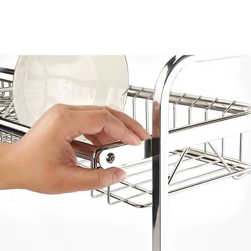 De Sink Accessories Cosina Almacenamiento Dish Drainer Stainless Steel Cocina Mutfak Rack Cozinha Cuisine Kitchen Organizer