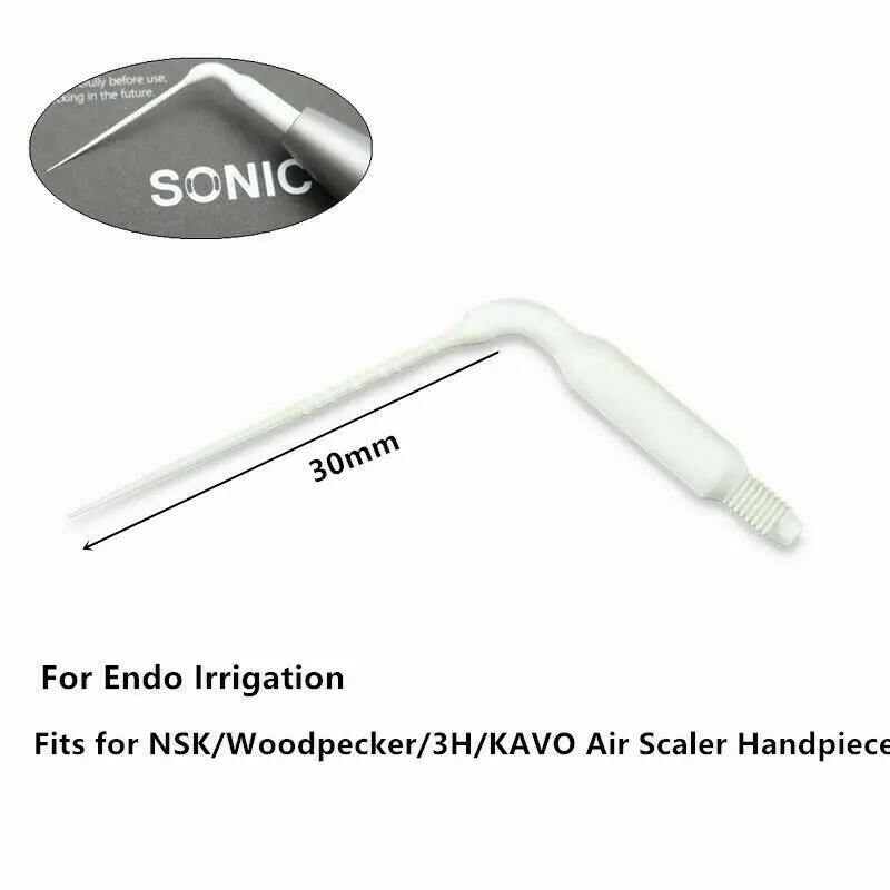 

10 Pcs Dental Endo Irrigation Tip Irrigator VDW EDDY Style For KaVo NSK Air Scaler Teeth Cleaning Wholesale