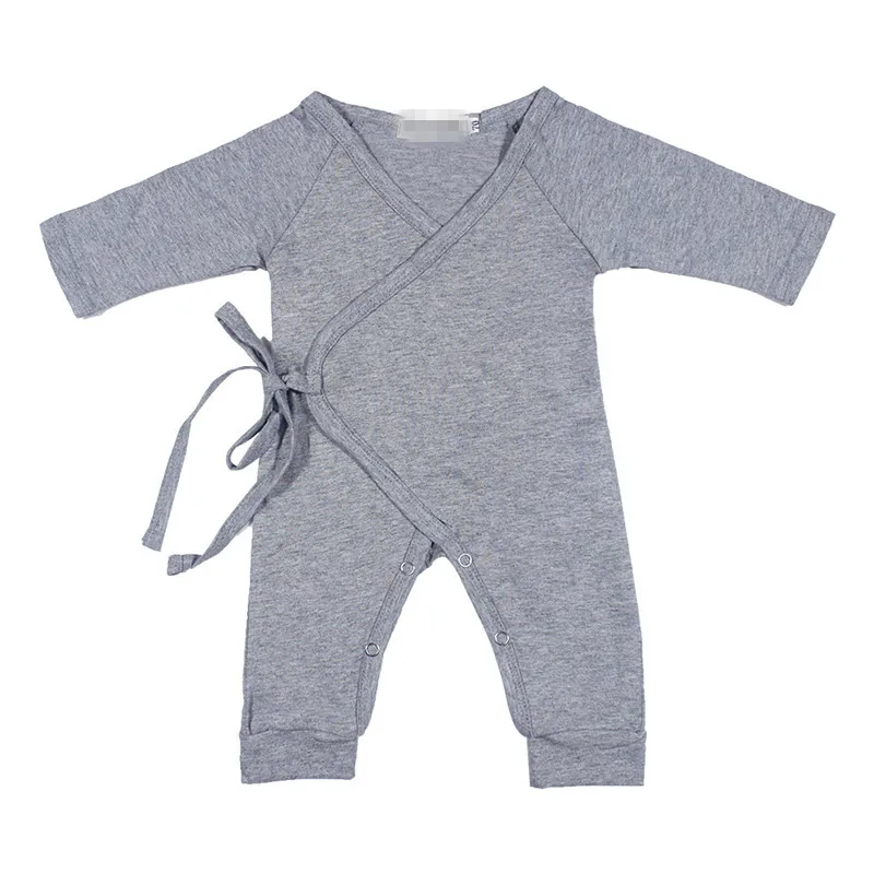 baby bodysuit dress HoneyCherry Baby Girl Pajamas Cotton Bandage Angel Wings Leisure Romper European Children Clothes New Born Baby Clothes Jumpsuit Baby Jumpsuit Cotton 