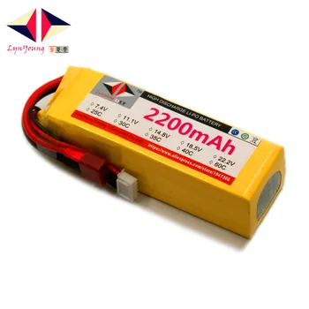 

LYNYOUNG 18.5V 2200mAh 25C 30C 35C 40C 60C 5S Lipo Battery For RC Car Truck Boat Quadcopter Airplane