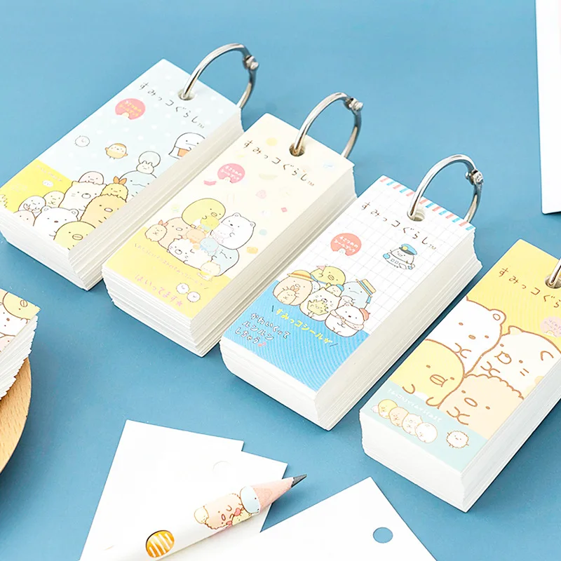 Kawaii Sumikko Gurashi мини блокнот в твердом переплете ежедневник еженедельник пустая