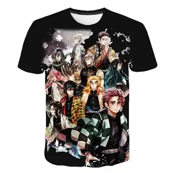 

2020 Ghost Blade 3D T-Shirt kids funny t shirts Fashion Hip Hop girl Demon Slayer Summer child Print Streetwear T-Shirt tops