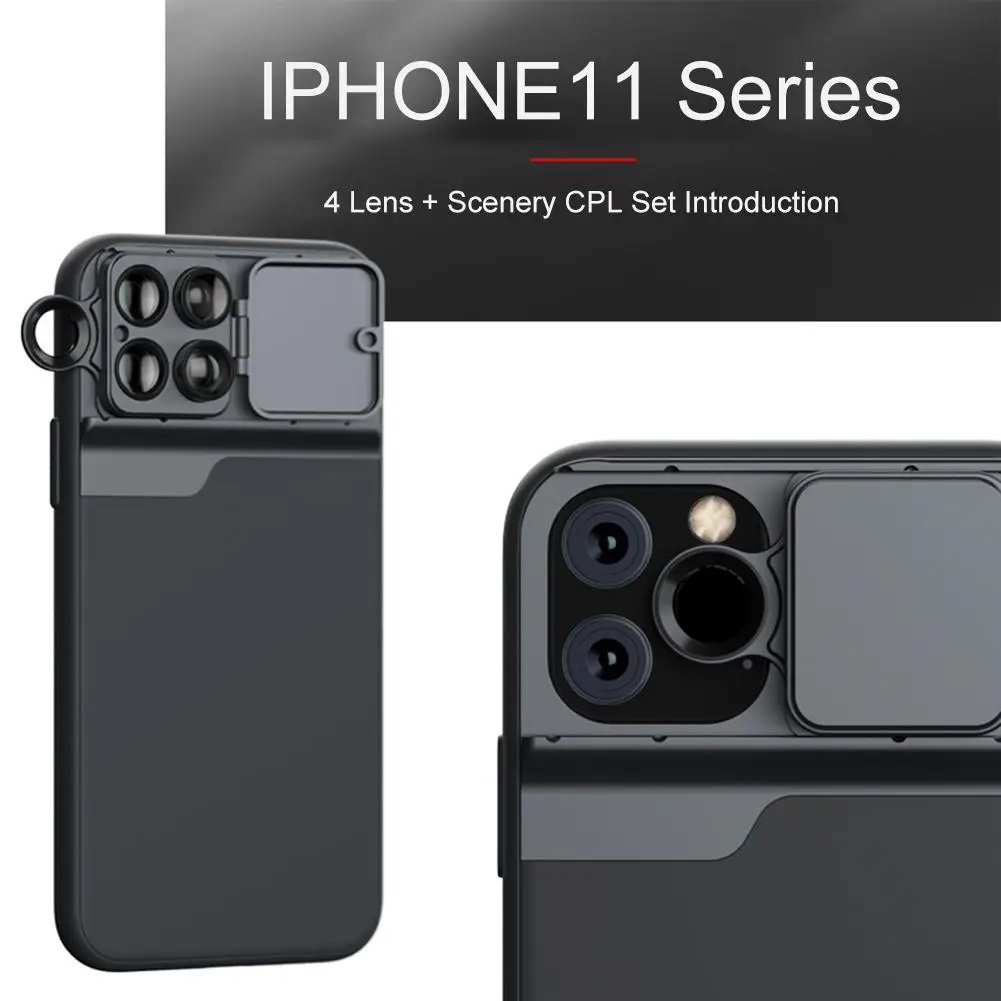 Для iPhone11 крышка объектива широкоугольный Фильтр защитный чехол для волшебный VLOG