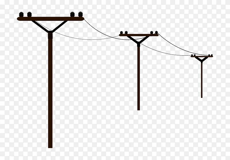 电线杆架空电力线夹艺术 电话杆png图片素材免费下载 图片编号 Png素材网