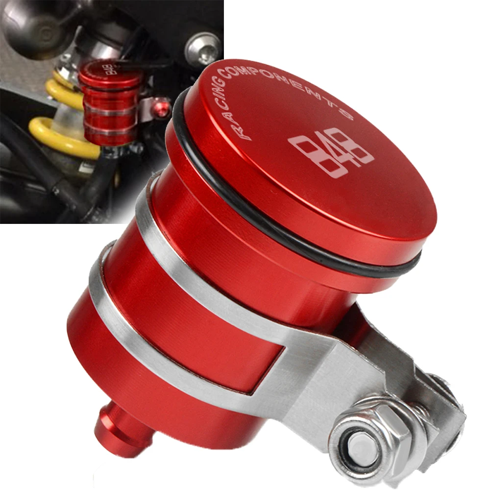 

For Ducati 848 848 EVO 2007-2013 2008 2009 2010 2011 2012 Motorcycles Accessories Oil Fluid Cup Motor Front Clutch Cylinder Tank