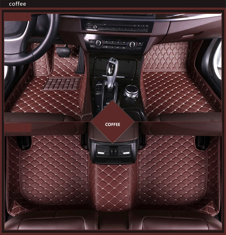 Custom Car Floor Mat For Hyundai Elantra Tucson Veloster I30 Ix25 Ix35