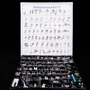 

Sewing Machine Presser Foot Press Feet For Brother Singer Sew Kit Braiding Blind Stitch Over Lock Zipper Ruler Sets Tools