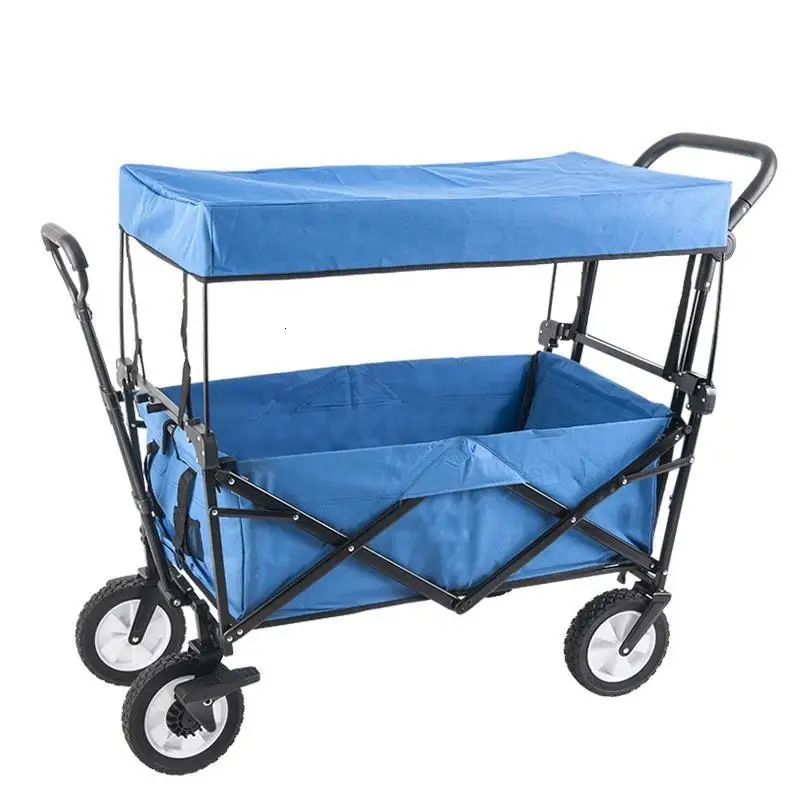 Cozinha Carro Compra piegevole Shopping Roulant Mesa Cocina Carrello Cucina Chariot De Courses Avec roulets тележка - Цвет: Version C