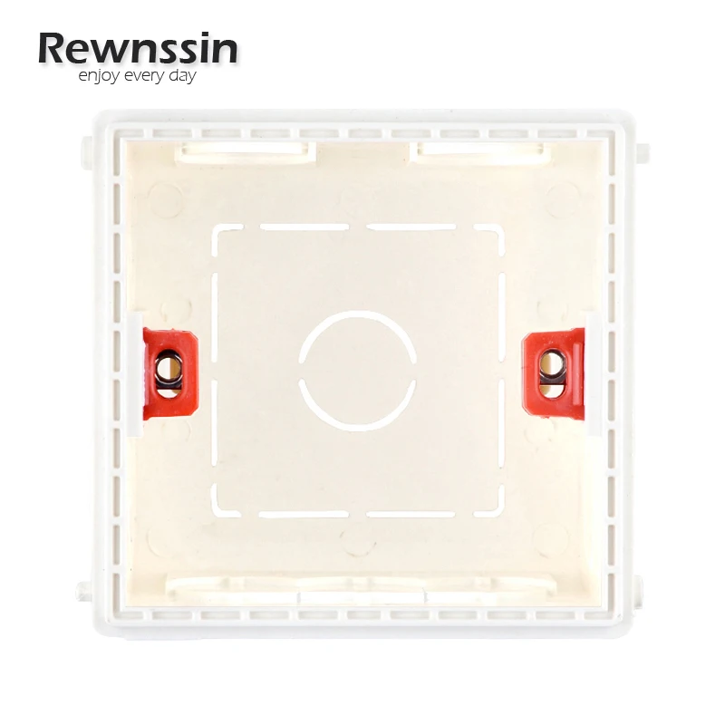 Wall Switch Soocket Cassette Multi-Purpose Installation Box Adjustable Mounting Box Breakout for 86 Type Switch and Socket