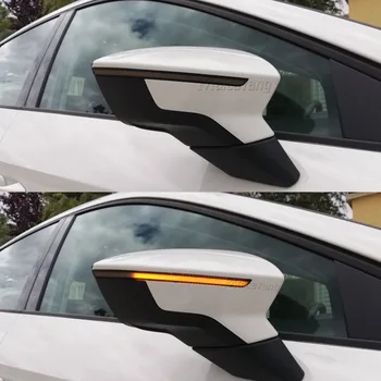 

LED Turn Signal Side Rearview Mirror Light Dynamic Blinker For Seat Leon III 5F ST FR Cupra Arona KJ7 2013 2014 2015 2017 2018