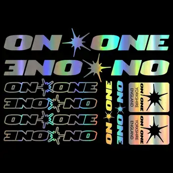 

For On One Bikes Vinyl Decals Stickers Sheet Frame Cycle Cycling Bicycle Mtb Road