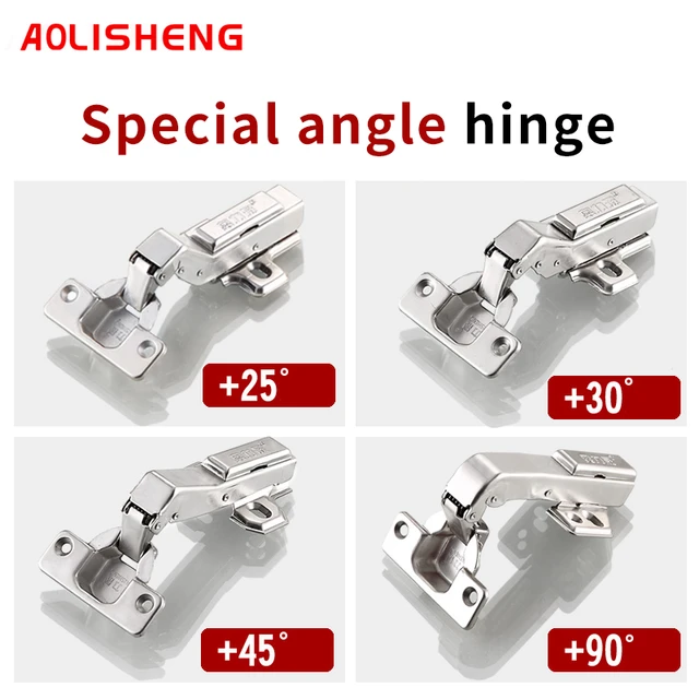 Scharnier Edelstahl Tür Hydraulik scharniere Dämpfer Puffer Soft Close für  Schrank Schrank Möbel Hardware Zubehör - AliExpress