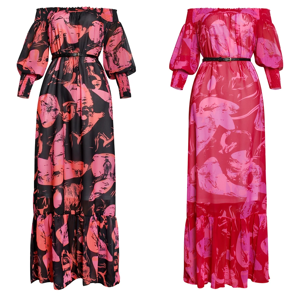 Robe Boubou Africain Maxi Dress Outfit 