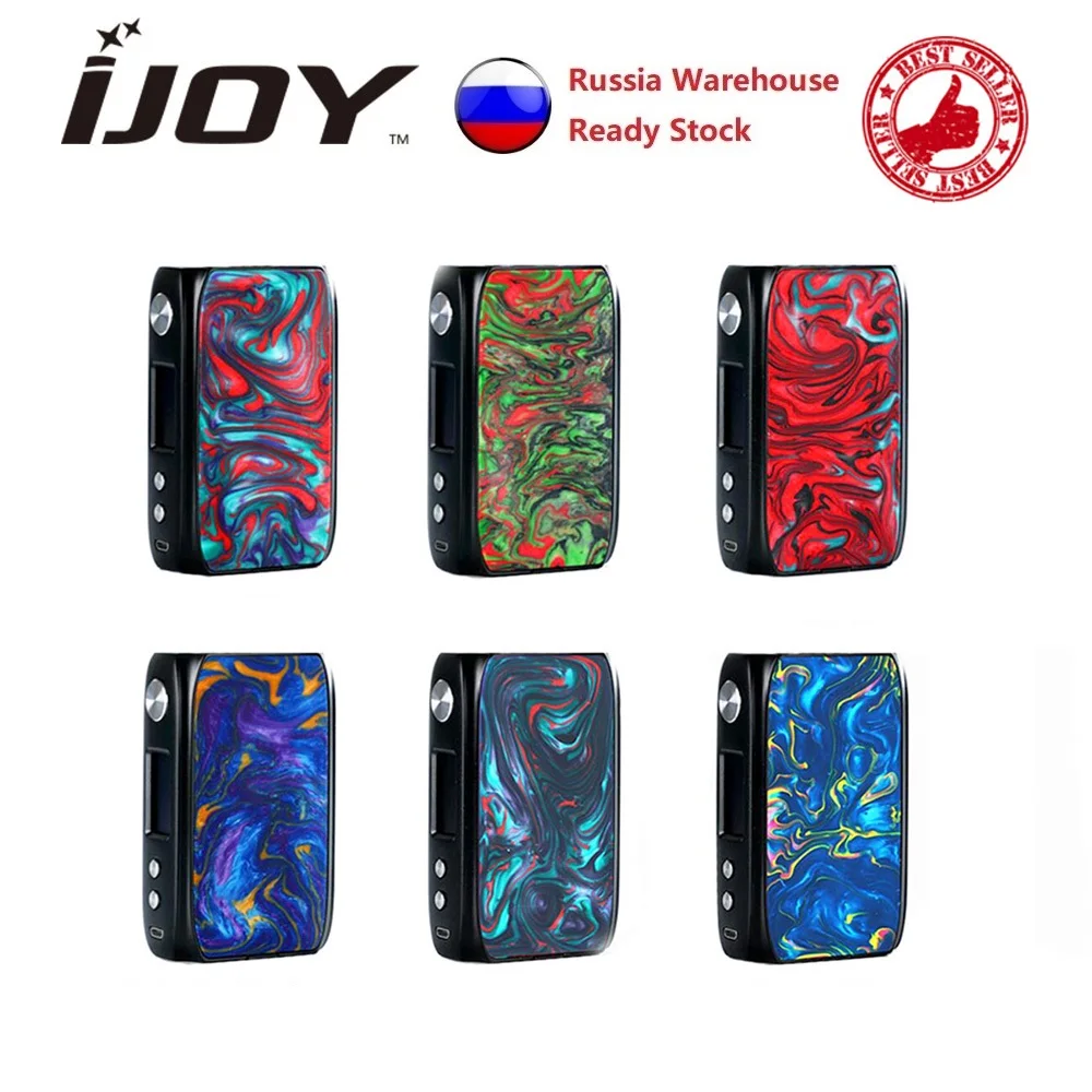 Оригинальный мод IJOY Shogun Univ 180W TC работающий от двух аккумуляторов 18650 и большой