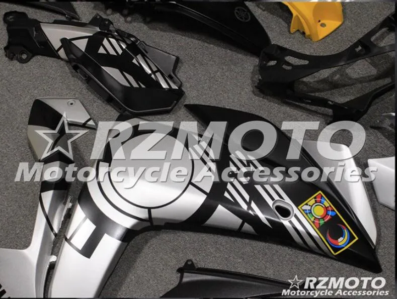 4 подарки ABS литьевая форма мотоцикл Обтекатели подходит для YAMAHA R3 R25- 15-19 Кузов Набор на заказ серебряный желтый черный