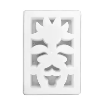 

DIY Paving Mold With Window Flower Pattern Plastic Unique Cement Brick Mold For Garden Courtyard Stone Road Decoration