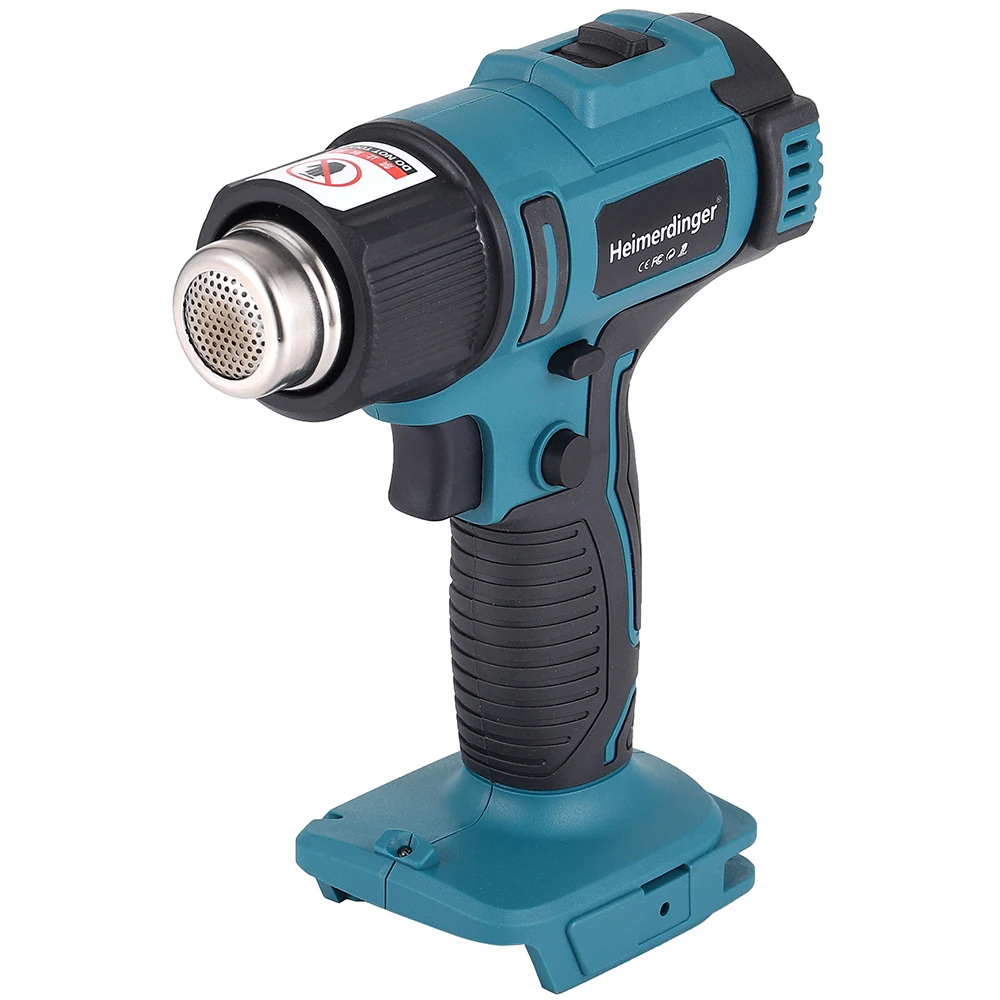 Portable Cordless Heat Gun for Makita 18V Battery with Dual Temperature Settings - Max 1202°F Hot Air Gun, No battery 4