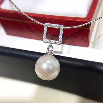 

925 Sterling Silver Pendant Base Settings Findings Mountings Girl's Parts for Oyster Edison Pearl Coral Jade Beads Stones