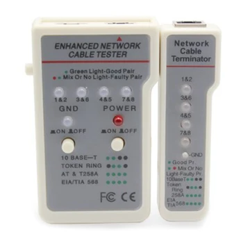 

Tool Room Multifunction Network Tester RJ45RJ11 Telephone Cable Cable Tester for Line