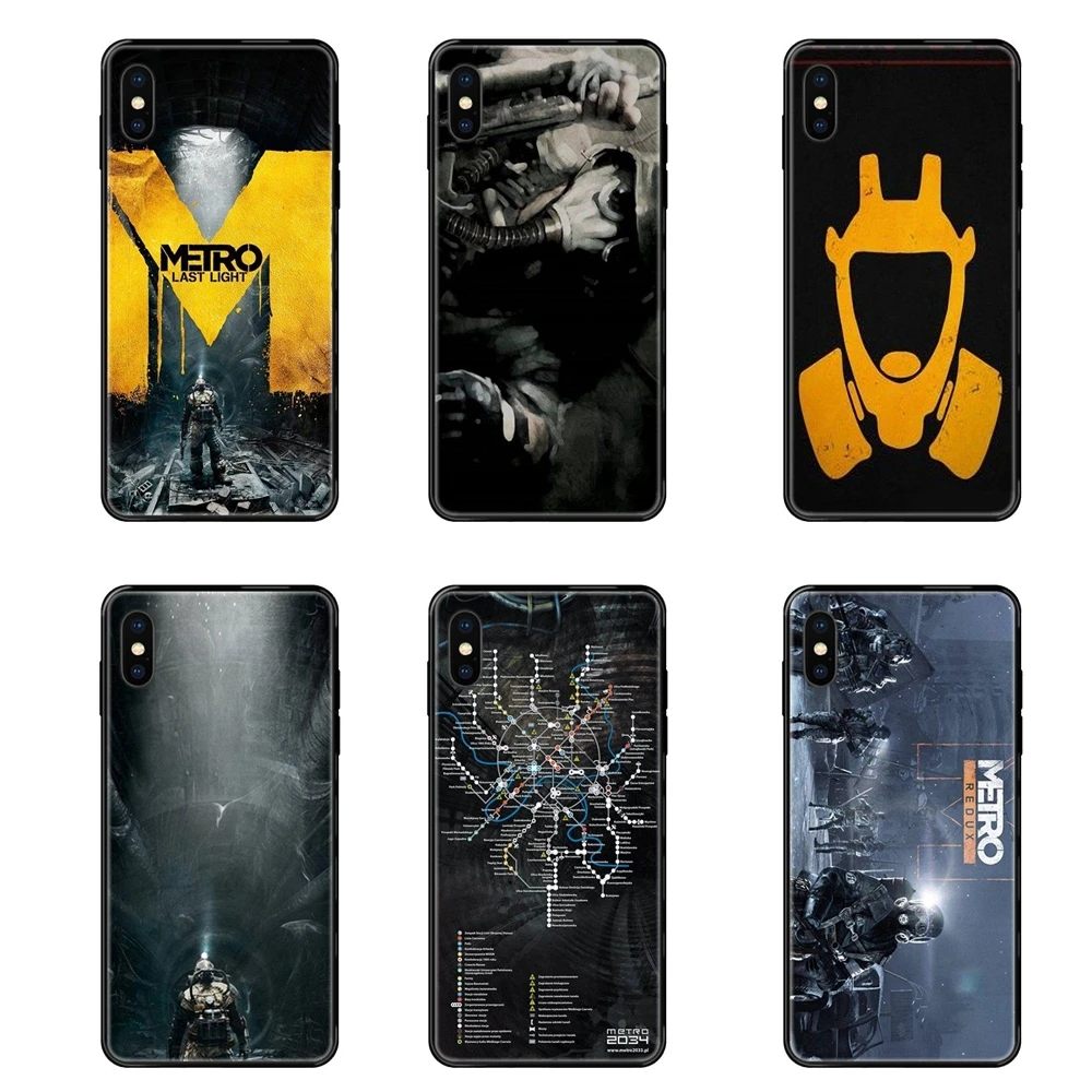 Детский черный мягкий чехол из ТПУ для сотового телефона Metro 2033 Last Light Huawei Honor 20 20I