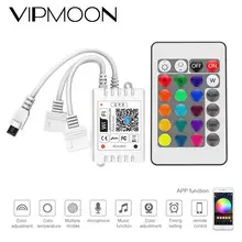 

LED RGB Wifi Controller Receiver Magic DC 5V-24V IR 24Key Remote Control 2 Way Output Backlight RGB LED Strip Lights Controller