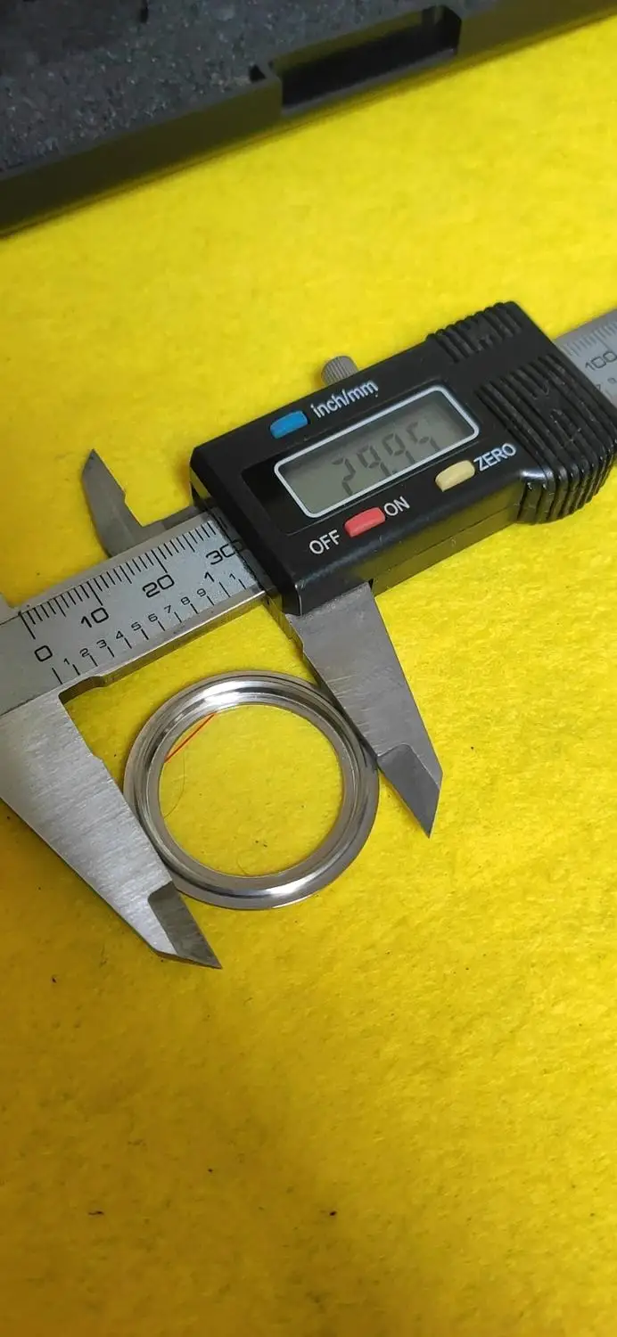 Прозрачный дисплей винт чехол задняя крышка подходит для SKX007 SKX009 SKX013 SKX7002 6105