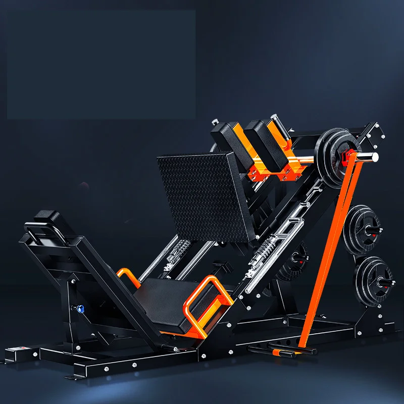 Inverted Pedal Machine, Kick Squat up trainer, Oblique Squat Machine, Household Leg Strength Fitness Equipment, Hack Machi