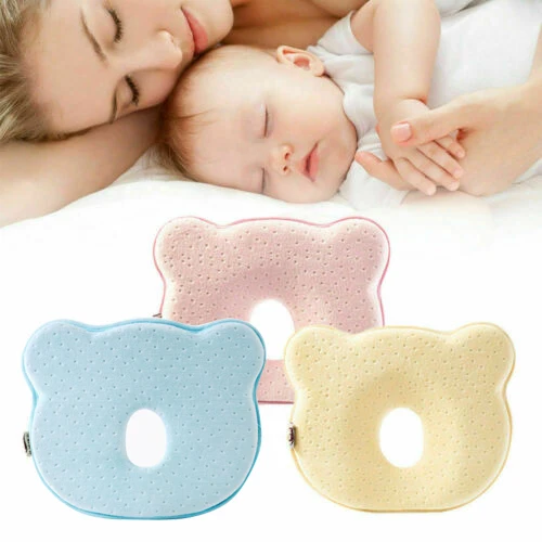 Memory Foam Baby Infant Pillows Breathable Shaping to Prevent Flat Head Ergonomic Newborns Pillow | Мать и ребенок