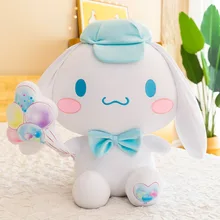 Jouet en peluche kawaii pour chien, ballon, rouge, à la cannelle, mignon, à capuche