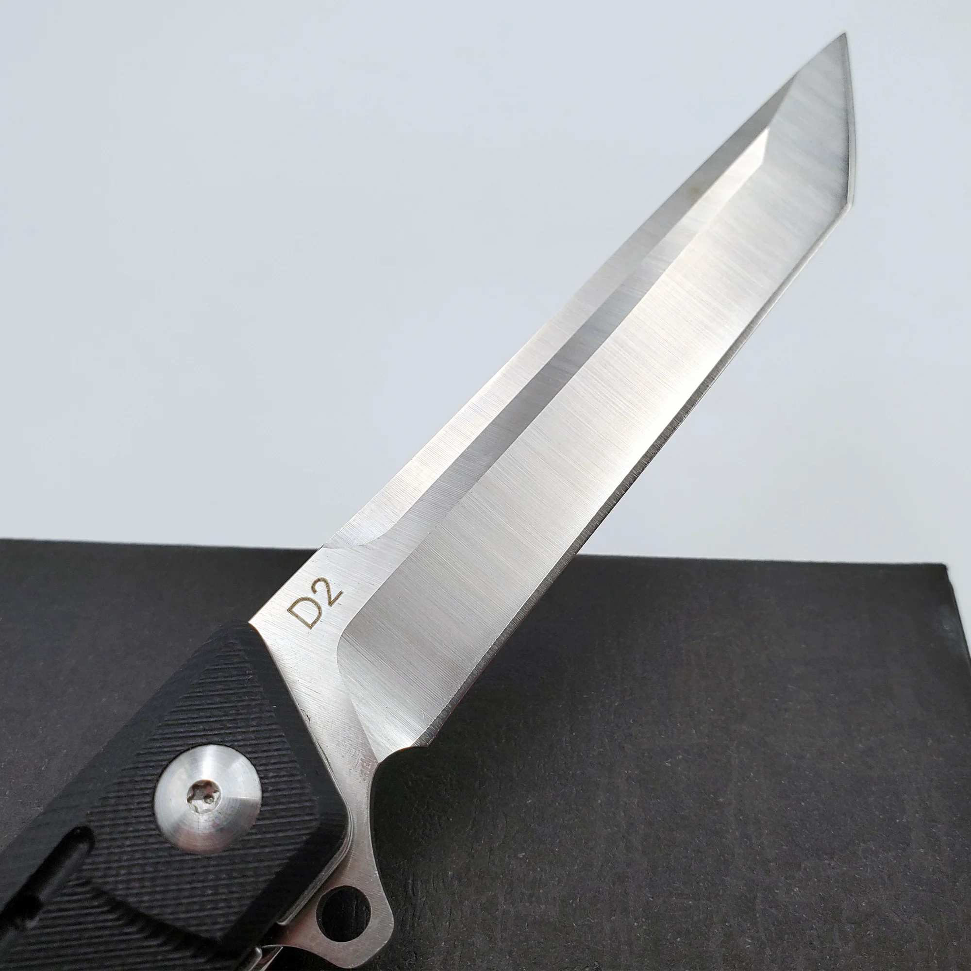 Billig JSSQ Flash tanto Folding Messer D2 Klinge G10 Griff Taktisches Messer Outdoor Jagd Camping Kampf Armee Messer EDC Werkzeug