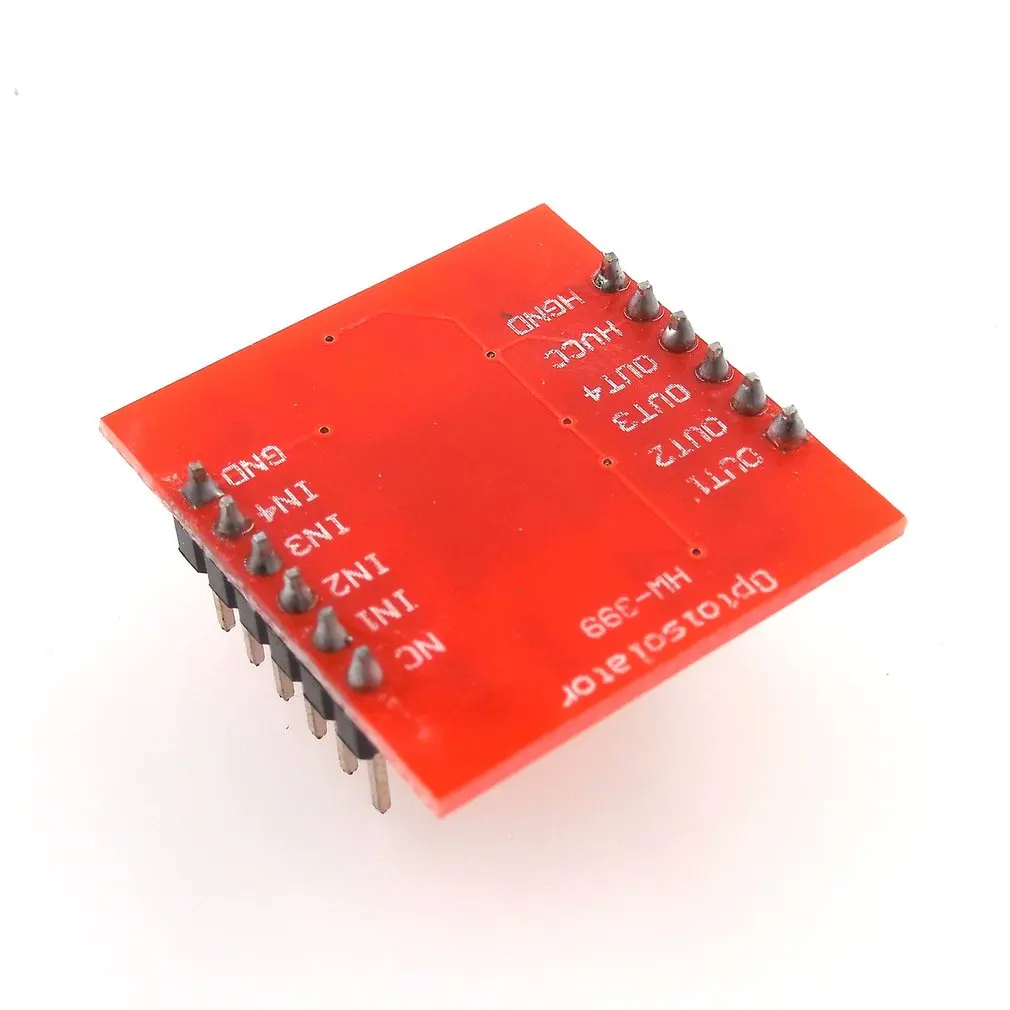 4 способ оптрон изоляции доска для Arduino Плата расширения высокий и низкий уровень