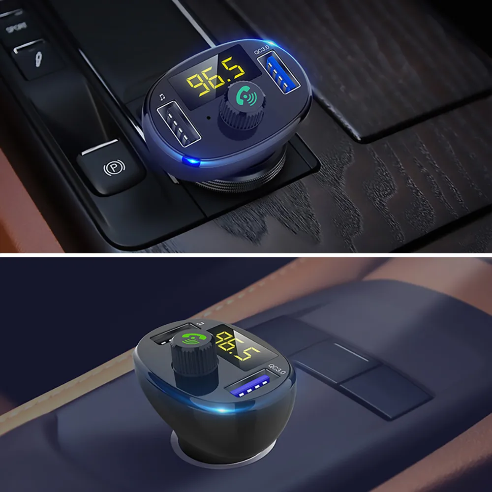 Автомобильное зарядное устройство с двумя USB портами 30 Вт 5 А|Наклейки на