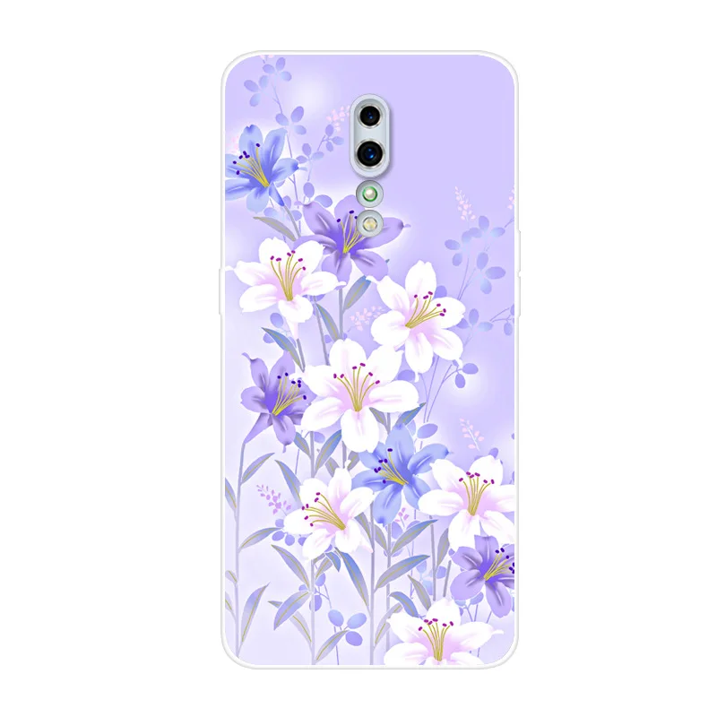 6," чехол для Oppo Reno Z чехол с цветочным рисунком розы ТПУ мягкий чехол для Oppo Reno Z чехол RenoZ силиконовый чехол-накладка - Цвет: as photo 46