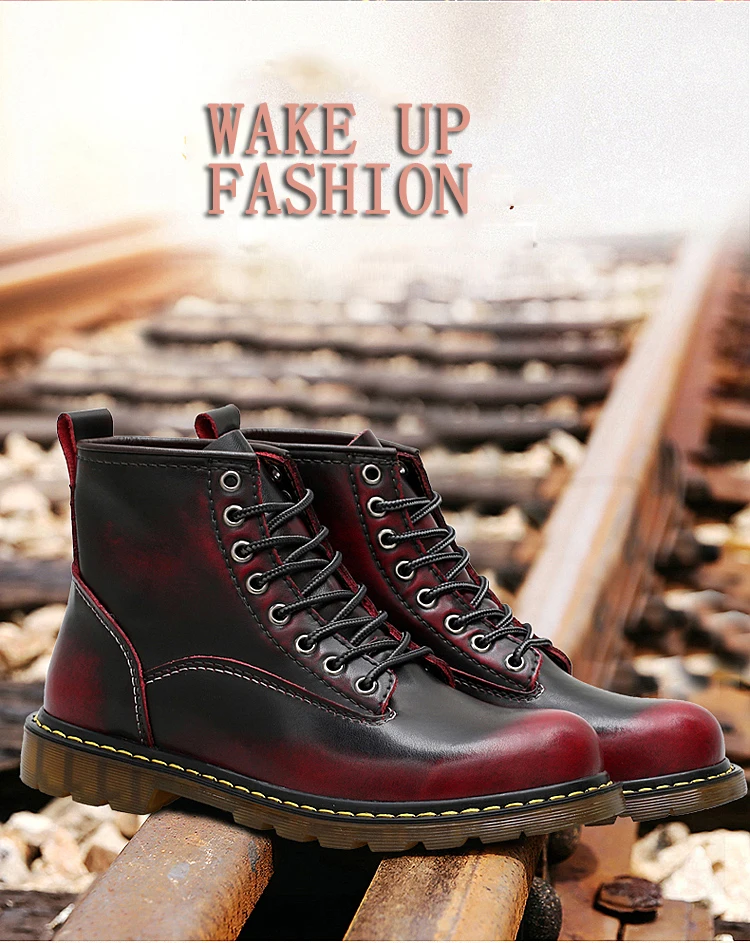 Mens Ankle Boot Martin Winter Boot Biker Boot for Men Leather Genuine Chelsea Boot Fashion Platform Boot Designer Chunky Boot 47 Mens Ankle Boot Martin Winter Boot Biker Boot for Men Leather Genuine Chelsea Boot Fashion Platform Boot Designer Chunky Boot 47