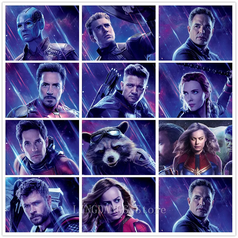 5D DIY Full Drill Diamond Painting Disney Marvel Avengers Captain America Mosaic Embroidery Cross Stitch Home Decor Gift | Дом и сад