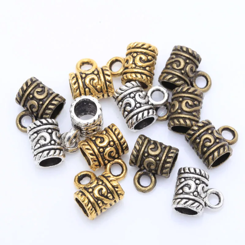 50 шт. тибетские Подвески для браслета в виде цветов|bracelet connector charms|connector charmsbracelet |