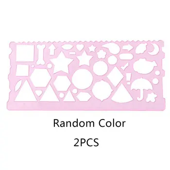 

Painting Multi-function Interesting Puzzle Spirograph Children Drawing Plastic Ruler