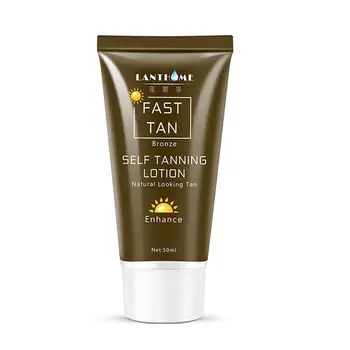 

Fast Solarium Tanning Lotion Self Tanner For Face Tanning Naturalize Body Tan Body Sun Cream Foundation and Bronzer U5B7