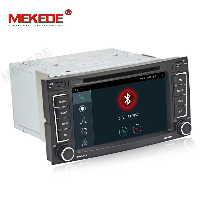 MEKEDE 2+ 32G TDA 7851 Android 9 автомобильный DVD VW Touareg Multivan(2002-2010) gps 3g Bluetooth Радио RDS USB рулевое колесо Canbus