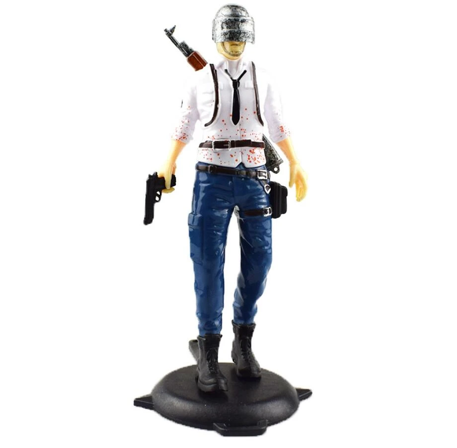 Figurines D Action De Jeu Pubg Battle Royale Avec Casques Decoration De Gateau Jouets Pour Fans De La Collection Battle Royale Aliexpress