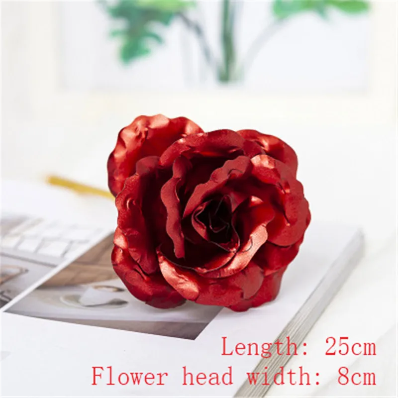 1 foil flower Red