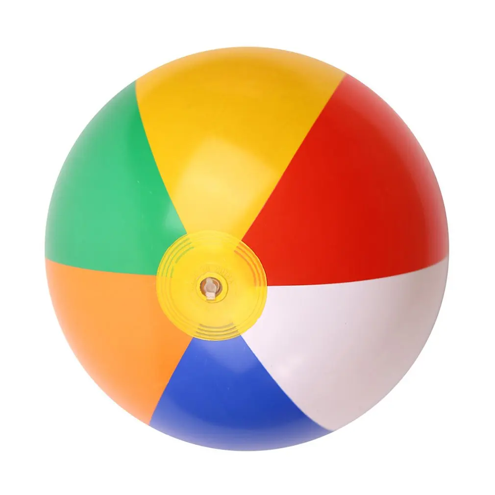 Inflatable Beach Ball Portable Inflator Water Balloon Summer Outdoor Beach Swimming Toy Pumping tool Accessories
