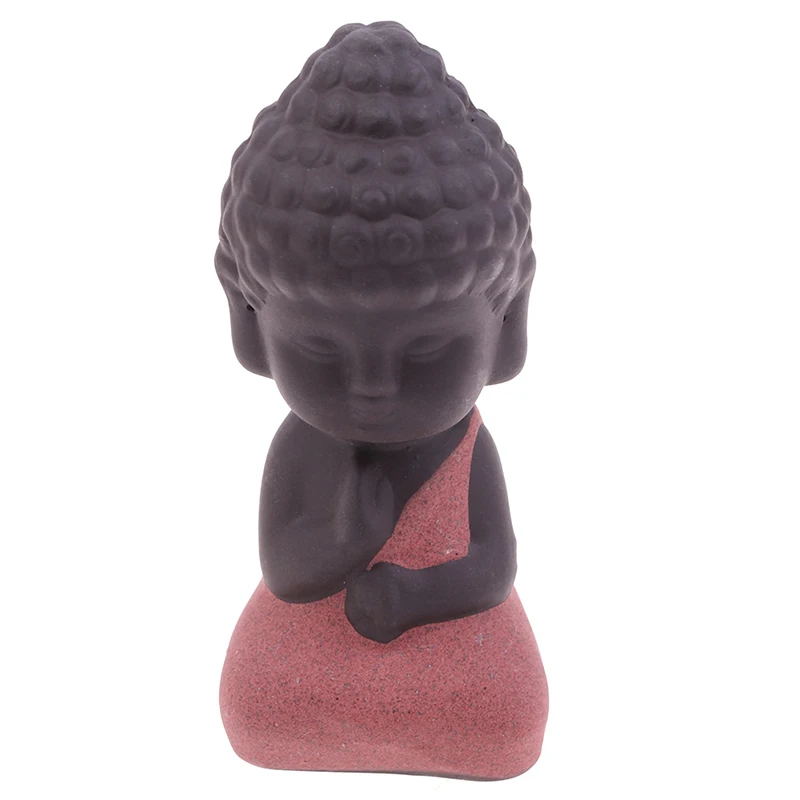 Буддизм маленький медитационный монах маленькие статуи миниатюрные ремесленные статуи Будды глиняные мини китайские дзэн-буддизм монахи