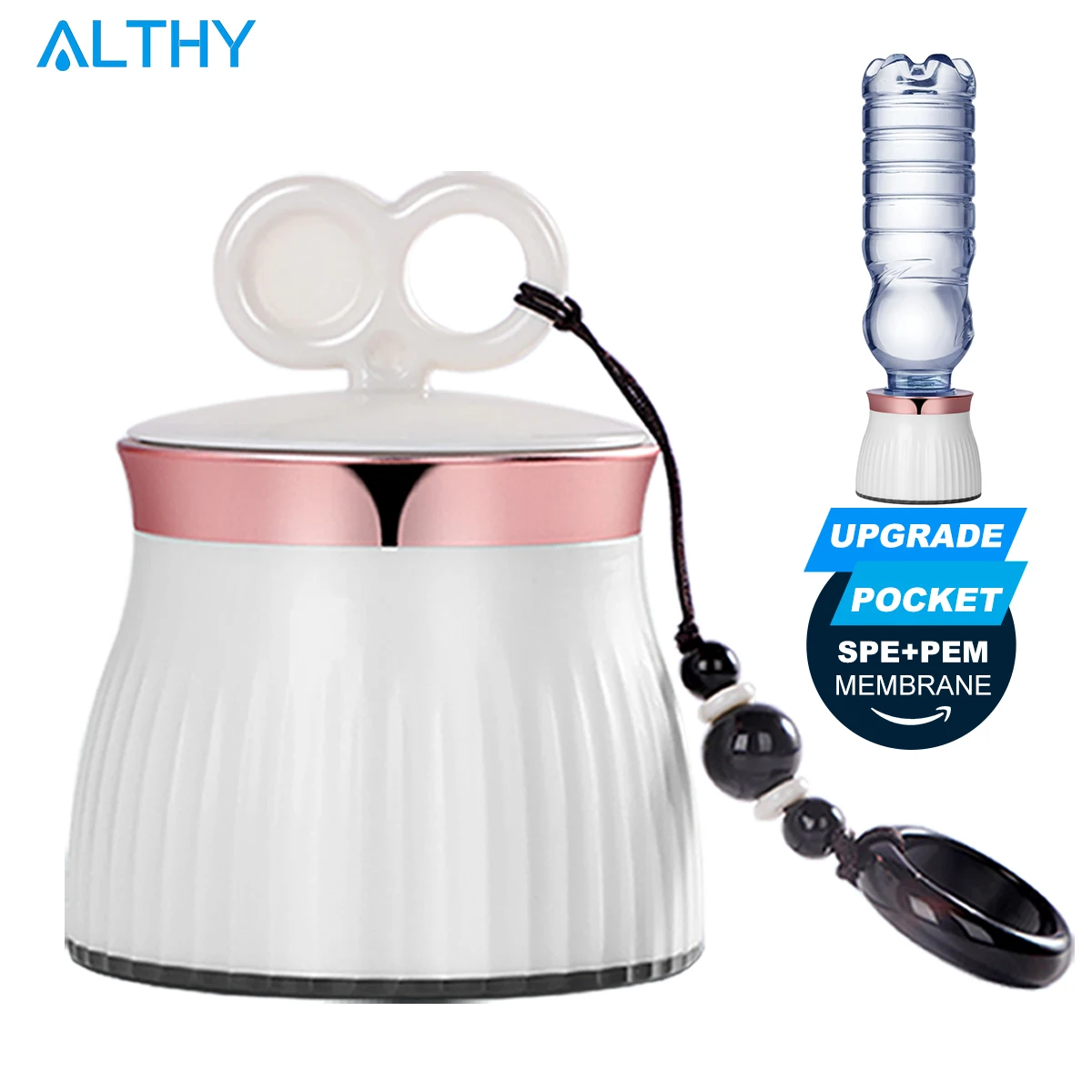 ALTHY портативный H2 Pocket PRo водородный генератор воды бутылка DuPont SPE + PEM двойная