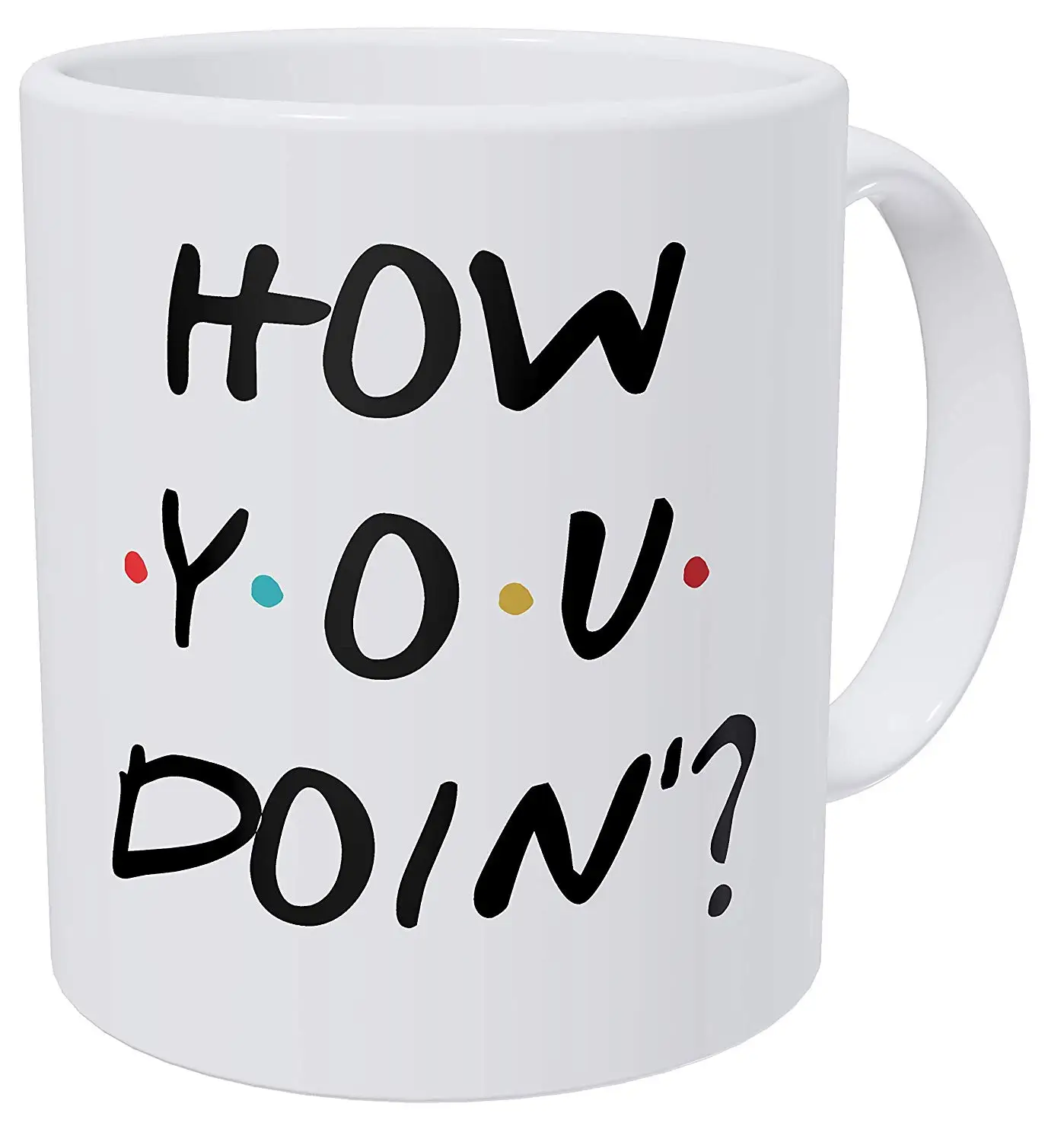 Кружка с надписью Friends TV Show и How You Doin Mug|Кружки| |